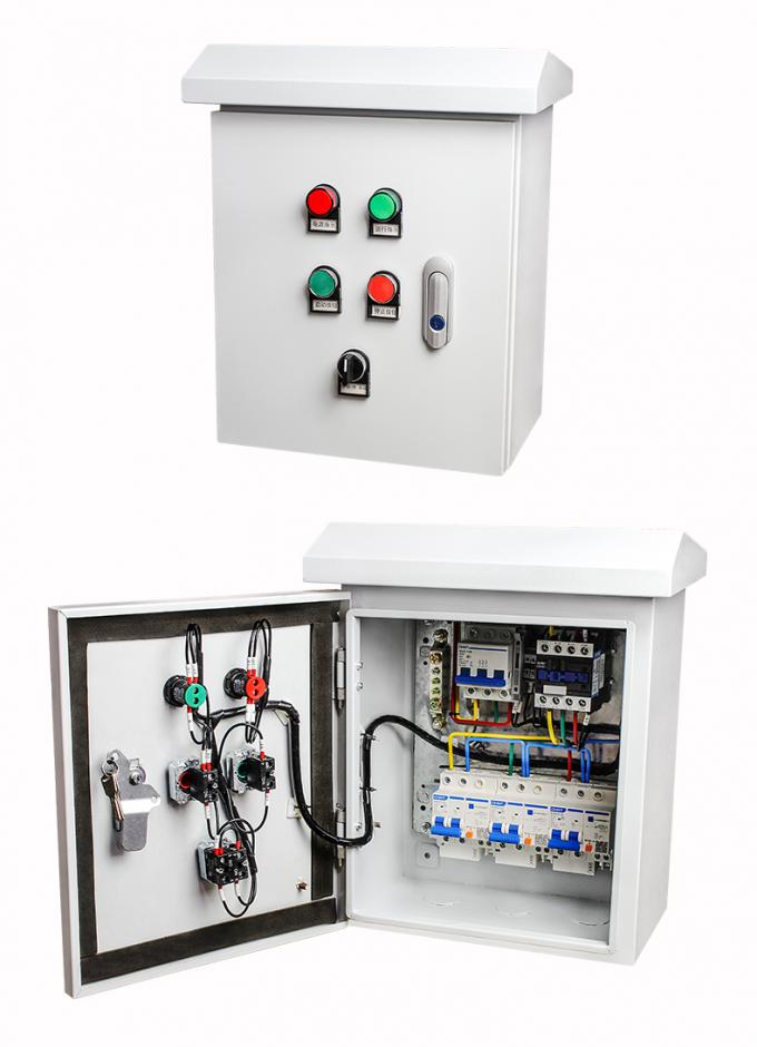 Gabinete de control de la bomba de agua de la distribución de poder del
