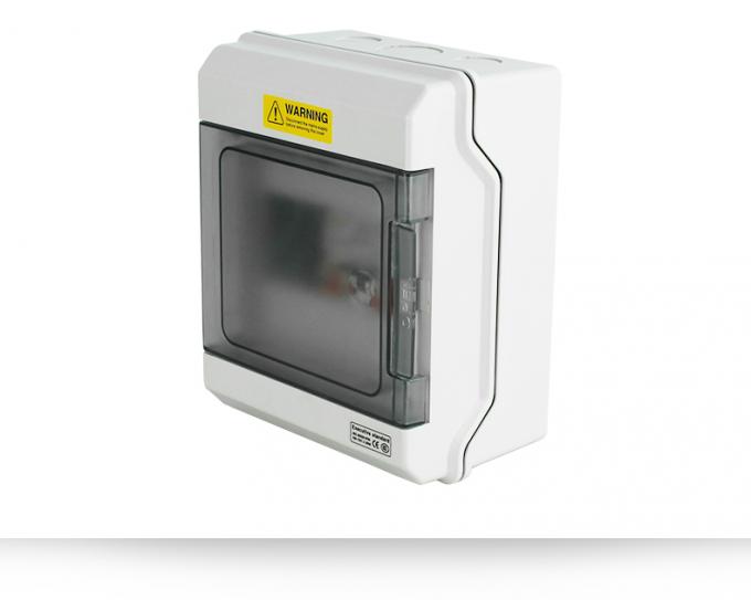 Caja de distribución a prueba de mal tiempo eléctrica plástica IP65