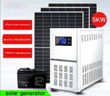 control fotovoltaico del inversor del generador del sistema de la generación de energía solar del hogar 5000W integrado
