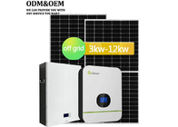 Sistema de almacenamiento de energía solar para uso doméstico 5.5kw 60HZ Fuera de la red paquete completo