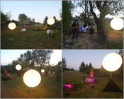 La luz 800w, globo del globo del acontecimiento de Dimmable del LED enciende el soporte de trípode de marcado en caliente de las opciones el 1.6m/5.2ft de la decoración