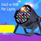 Efectúe el acontecimiento del LED que enciende el banquete de boda del hogar del proyector del disco del PAR RGBW de 162Watt 8pcs 54X3W DJ