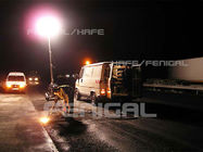 La seguridad de construcción del pavimento de la carretera se deslumbra globo de iluminación inflable libre iluminación de 360 grados
