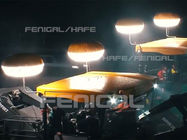 Globo de iluminación inflable del halógeno el 130CM del tungsteno para el mantenimiento de carreteras de la noche
