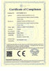 China Wuxi Fenigal Science &amp; Technology Co., Ltd. certificaciones
