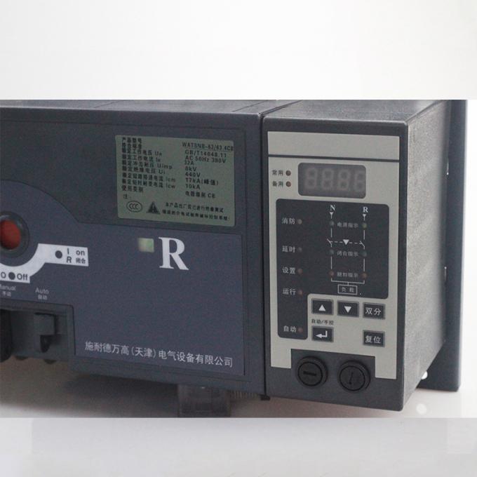 63/63.4cbr 4p 63a Schneider Wandao Dual Power Ats Conmutador de transferencia automática 5