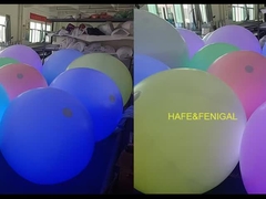 Luz de globo interactiva LED RGB de 4 pies con cambio de color táctil: Ideal para eventos e interacción con la multitud