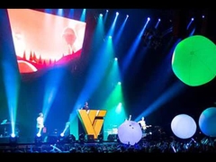 1m 80cm 50cm RGB LED Glow Balls: Perfecto para eventos con multitudes grandes, conciertos y festivales de música