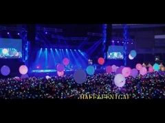 1m (3.3ft) LED Beach Balls & LED RGB Glow Balls para fiestas de música de DJ, conciertos