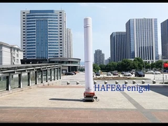 Iluminación de emergencia de alta potencia para grandes áreas al aire libre