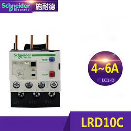 Contactor termal de la retransmisión de la sobrecarga del contactor del motor de CA de LRD10C LED35C que fija 4~6A actual 30~38A