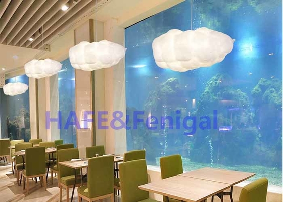 Decoración de iluminación inflable flotante 10mm2 220V de la nube de la tendencia de la moda