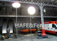 luces libres del globo del trípode del resplandor de 400W LED para industrial al aire libre y el rescate 4x100w
