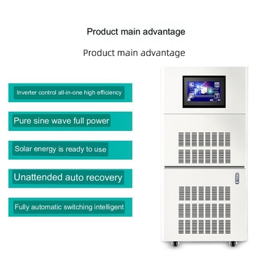 Hogar solar del sistema de generador 15KW del poder más elevado fotovoltaico del conjunto completo 220v del almacenamiento de la rejilla