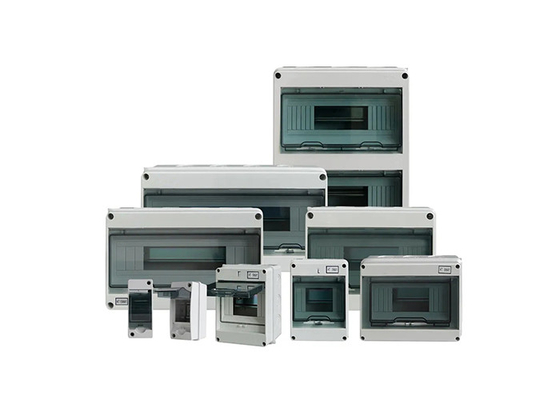 Caja de distribución eléctrica impermeable a dos vías IP65 Cajas de distribución eléctrica de plástico