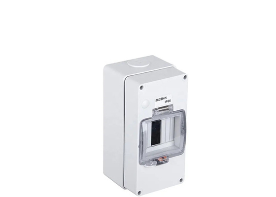 Box de distribución de plástico resistente al agua IP66 4 vías de cambio MCB Box