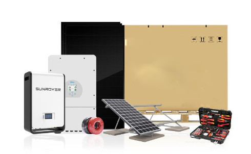 8kw 10kw 12kw 15kw Kit de paneles solares Generador de energía 5KW Fuera de la red Sistema de energía solar para el hogar