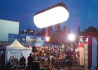 Televisión de 4m Fotografía de globo de luces de película flotante con helio 220v