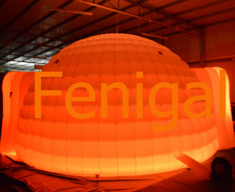Solución para eventos definitivos Tenda de iglú para 8 personas Tenda de boda Trampolín
