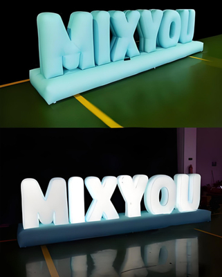 El suministro directo del fabricante: diseño de pantallas de modelos de publicidad inflables de una sola ventana, equipado con un sistema de luz de alta intensidad.