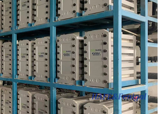 Modulo osmótico industrial EDI Osmosis inversa Equipo de tratamiento de agua ultrapura Sistema de máquinas E-Cell-3X