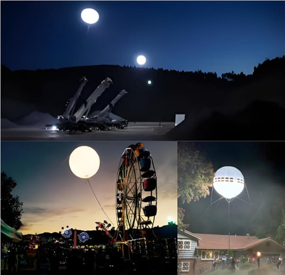 Solución de iluminación perfecta para escenas de cine con globos de iluminación de película