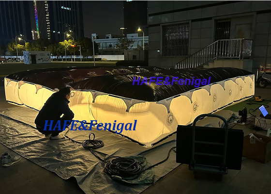 6M*5M*1M PAD Film Light Balloon Flicker gratis 5600k para el rodaje al aire libre