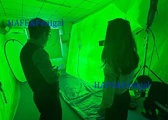 Iluminación de globo de película de tipo helio para escena de evento con película o televisor con tamaños personalizados atenuables