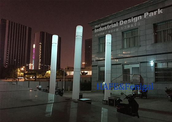 5M 1000w simples y rápidos pilares inflables de torres luminosas para iluminación de un área grande