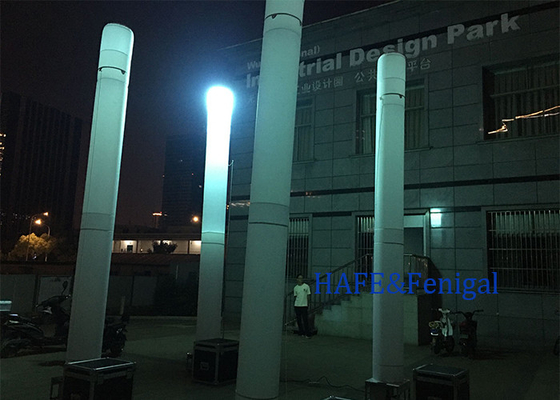 5M 1000w simples y rápidos pilares inflables de torres luminosas para iluminación de un área grande