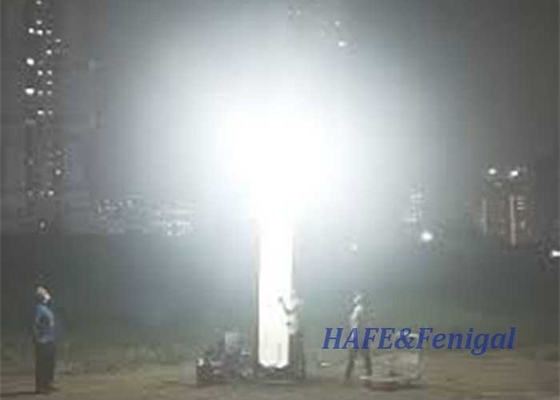 Torre de luz inflable de seguridad HMI 1000W Adecuado para iluminación industrial al aire libre por la noche 360 grados