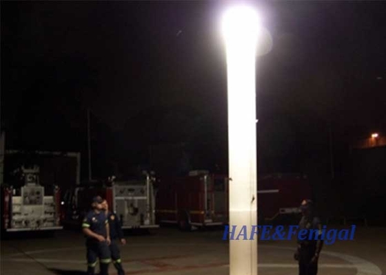 Torre de iluminación inflable portátil Equipo de iluminación exterior nocturna 575 W HMI sin resplandor