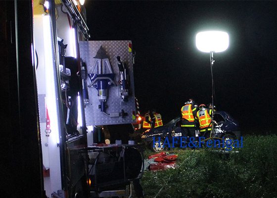 Iluminación HMI al aire libre sin resplandor de alto rendimiento 3600W Iluminación nocturna de rescate