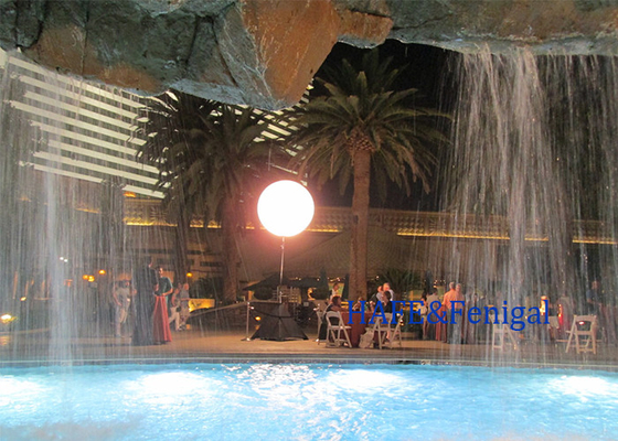800W luz LED inflable con lámpara de halógeno, inflables luces de globo Led Eventos Iluminación Decoración