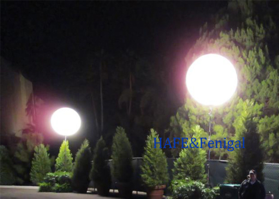 Decoración de actividades al aire libre a prueba de agua Luz de globo LED 200W 400w Logotipo de tamaño personalizado