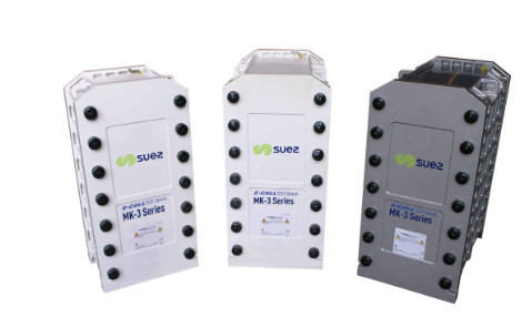 SUEZ edi módulo E-CELL-3X flujo de agua de alta pureza 5 m3/h Peso de envío 150 kg Silicio (SiO2) Hasta el 99%