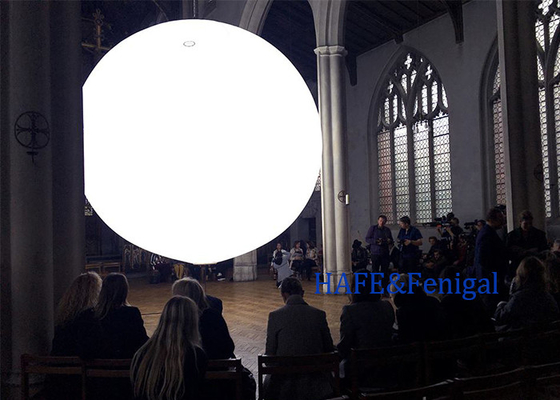 Tamaños personalizados LED 800W Inflatable Luz de globo Iluminación de eventos Decoración colgante