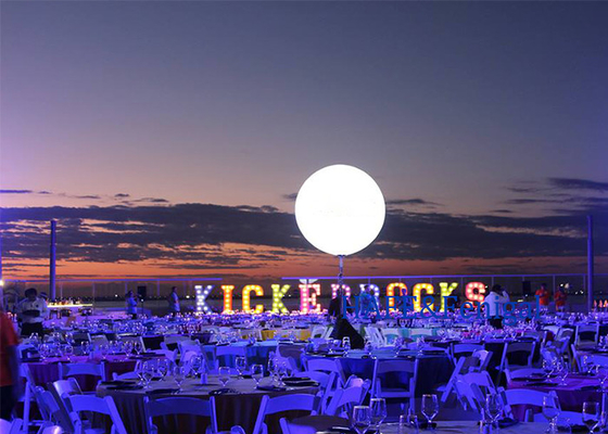 800W luz LED inflable con lámpara de halógeno, inflables luces de globo LED iluminación de eventos decoración