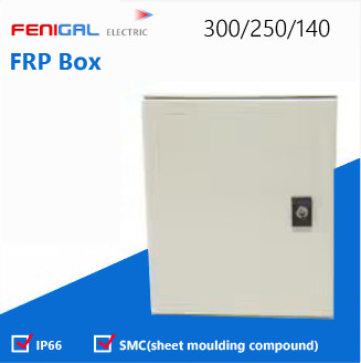 La caja de distribución de energía de 220/380V de poliéster FRP de SMC