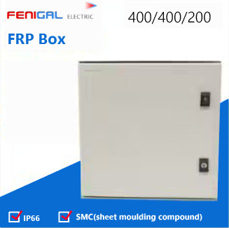 La caja de distribución de energía de 220/380V de poliéster FRP de SMC