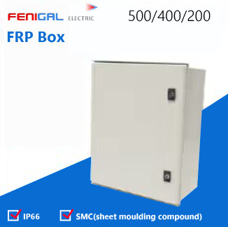 La caja de distribución de energía de 220/380V de poliéster FRP de SMC