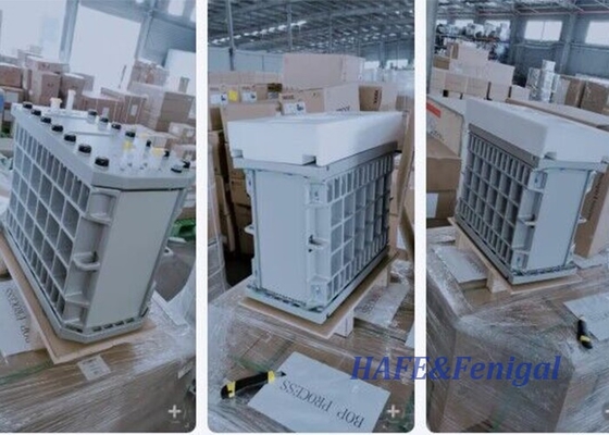 Recuperación 97% Flujo nominal 5,0 M3/h Modulos EDI de Veolia E-Cell-3X