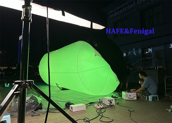 3.6kw tubo de helio RGBW LED DMX CRMX control de película cine luces de globo
