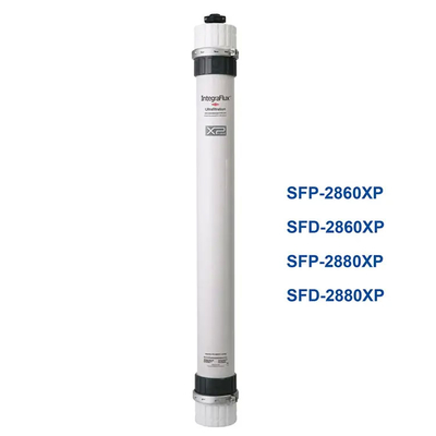 PVDF Dupont Dow Ultrafiltración de módulos de membrana SFP 2880XP / SFD 2880XP 0,03um tamaño de los poros
