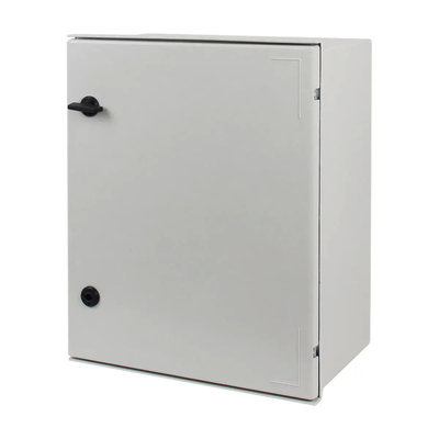 Caja de recubrimiento de fibra de vidrio para distribución al aire libre con revestimiento en polvo 300x250x140mm