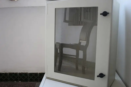 IK08 Caja de recinto de fibra de vidrio SMC montada en la pared con tapa transparente