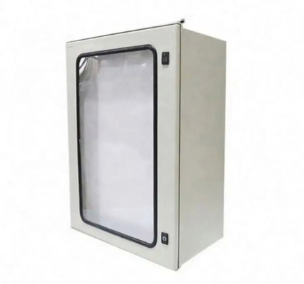IK08 Caja de recinto de fibra de vidrio SMC montada en la pared con tapa transparente