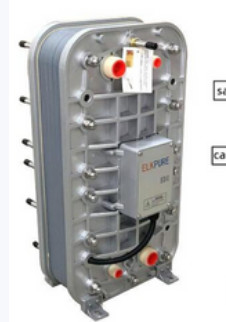 5.1-7.67m3/Hr Ionpuro CEDI LX-Z IP-LXM45Z-5 con un proceso respetuoso con el medio ambiente