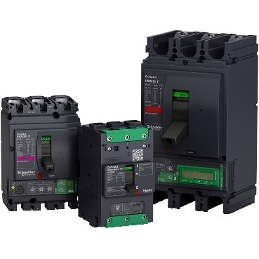 Nueva generación Compact NSX serie Schneider interruptor eléctrico EasyPact con autoalimentado
