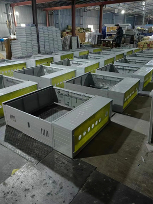 SMC 1000x800x700mm Caja de recinto de fibra de vidrio aislante